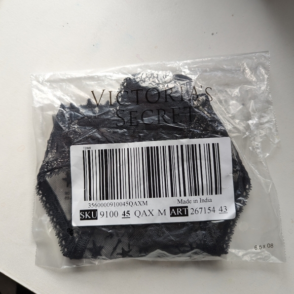 Victoria's Secret Embroidered Celestial Thong Panty - Picture 2 of 4